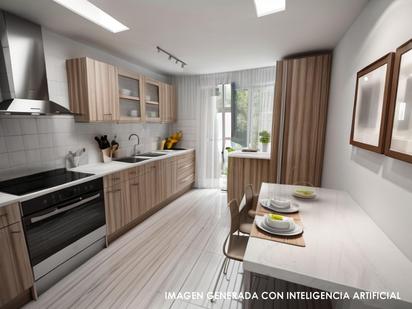 Kitchen of Flat for sale in  Valencia Capital  with Air Conditioner, Heating and Parquet flooring