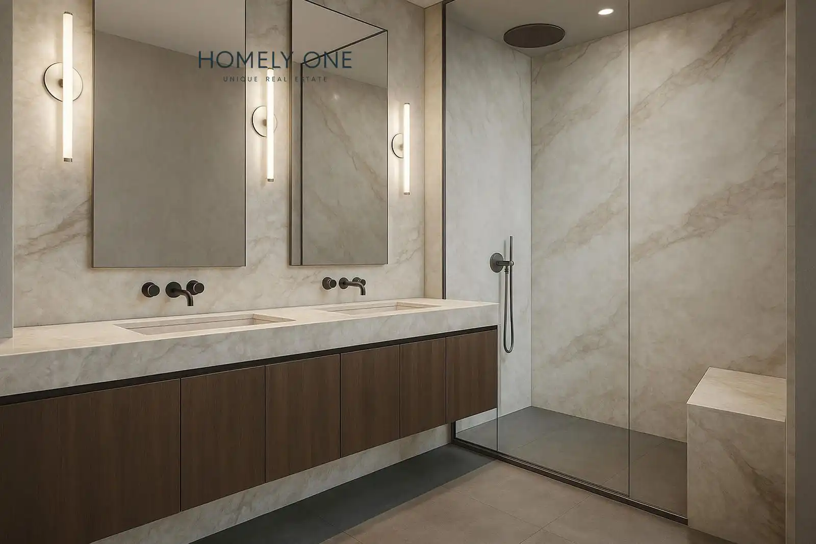 Badezimmer von Wohnung zum Verkauf in Madrid mit Klimaanlage, Heizung und Terrasse