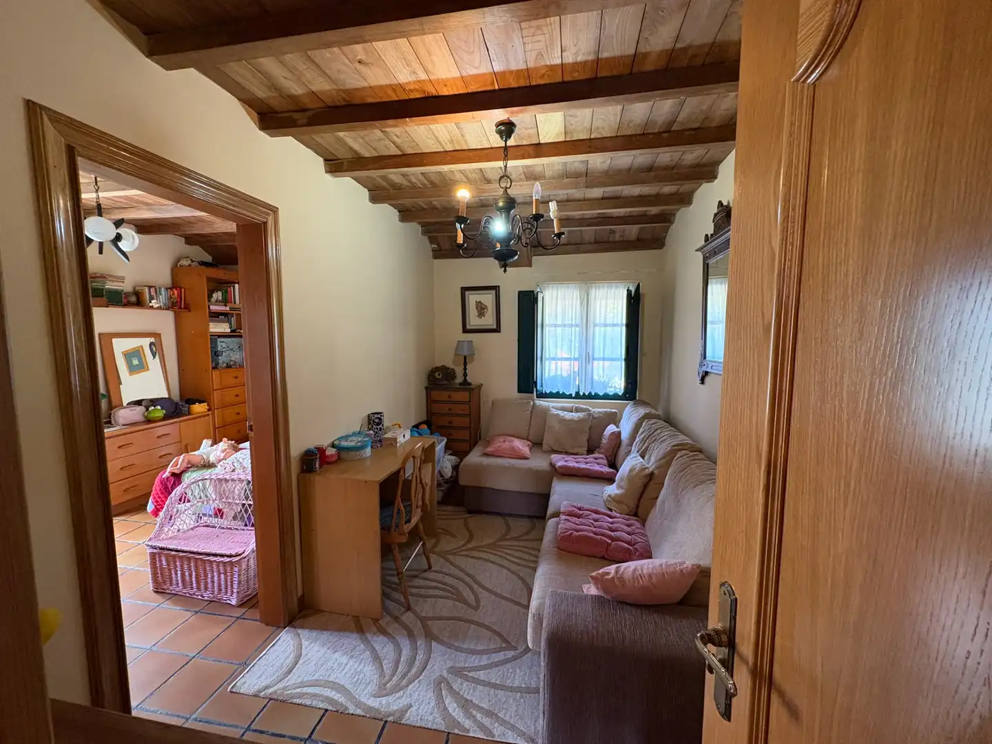 Sala de estar de Casa o chalet en venta en Narón con Calefacción, Jardín privado y Parquet