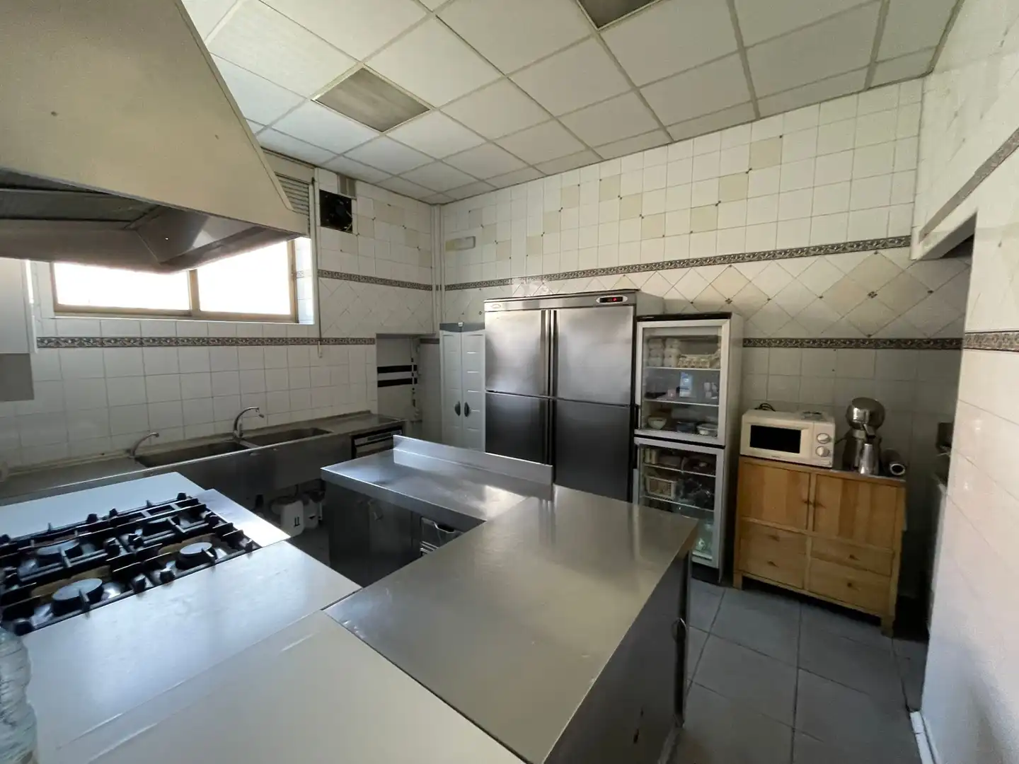 Cocina de Local en venta en Valle de Trápaga-Trapagaran con Aire acondicionado, Terraza y Amueblado