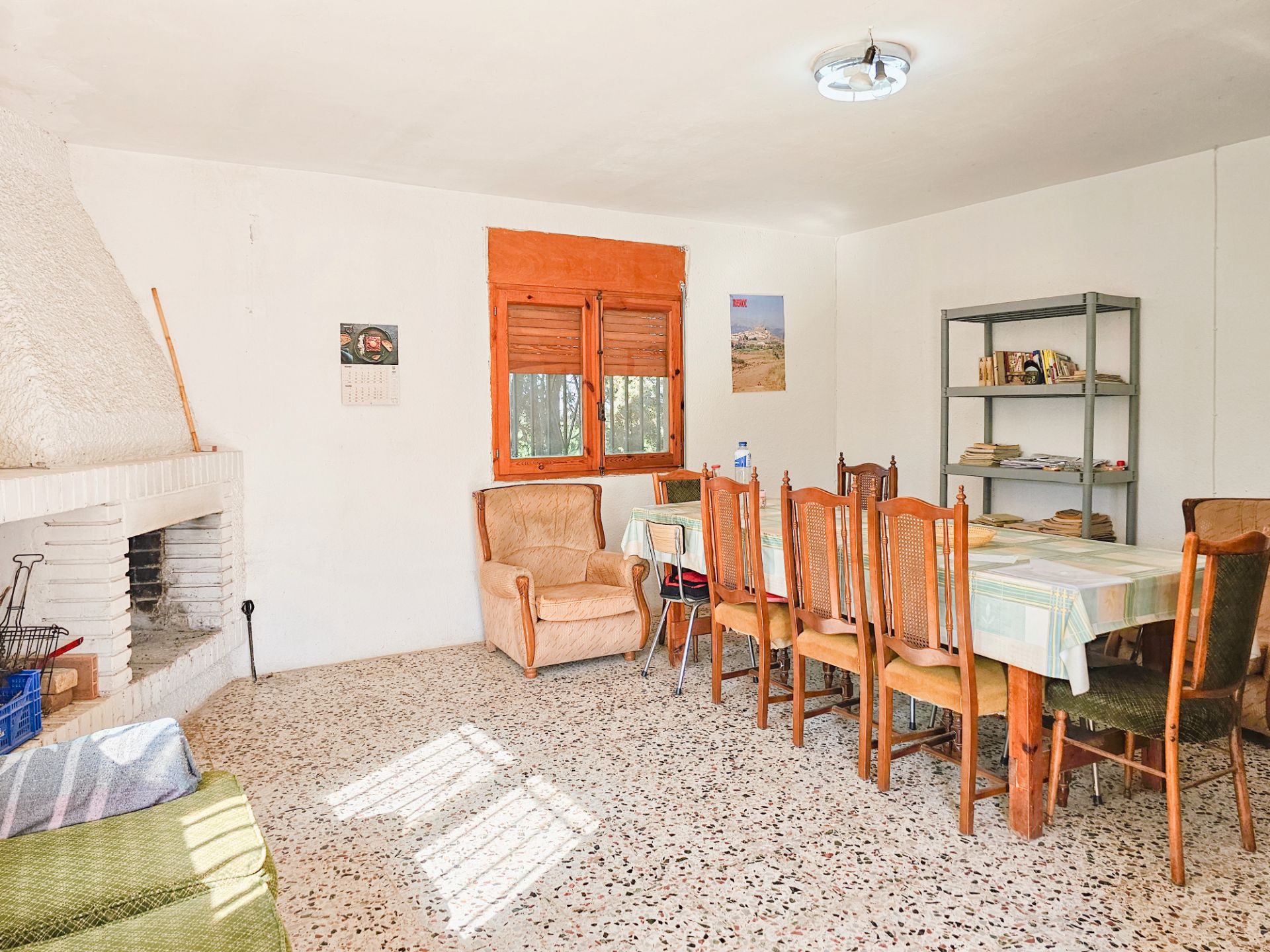 Dining room of Country homes for sale in Pedrola  with Private garden, Terrace and Furnished