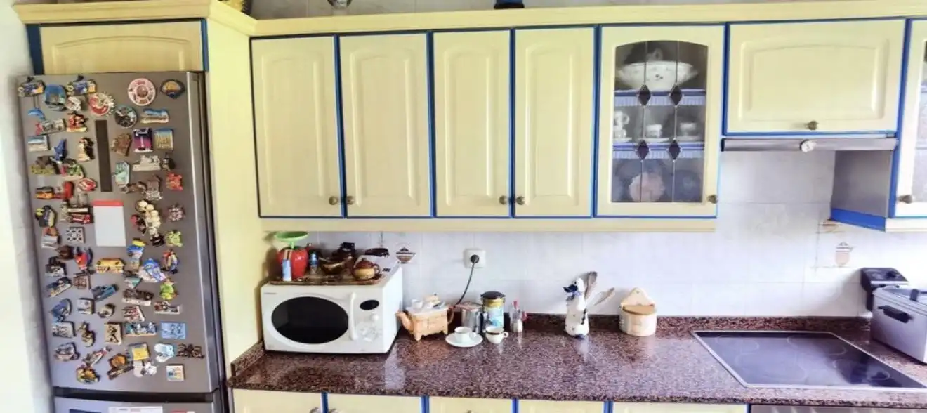 Cocina de Finca rústica en venta en Gijón  con Calefacción y Jardín privado