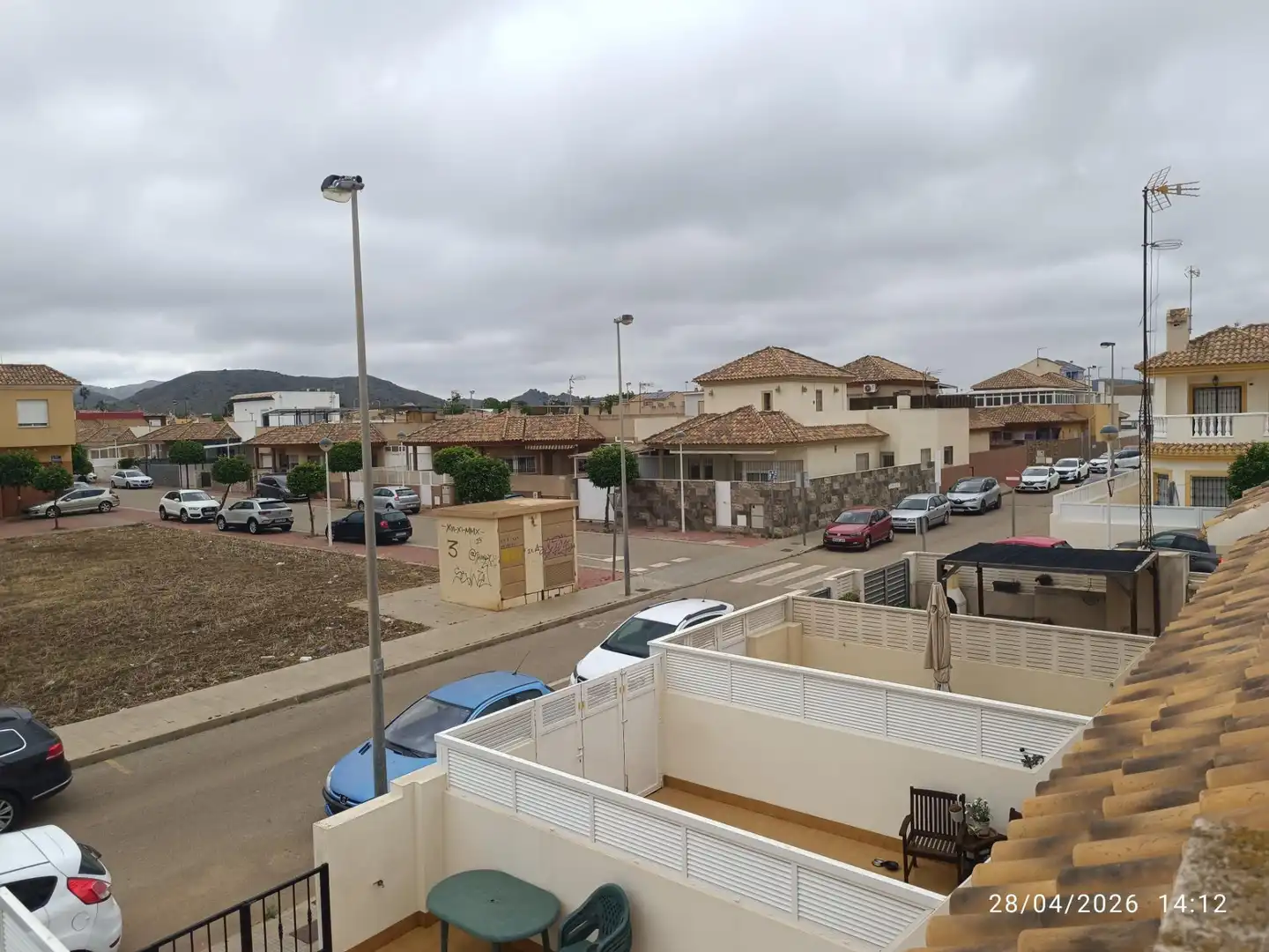 Vista exterior de Casa adosada en venta en Cartagena