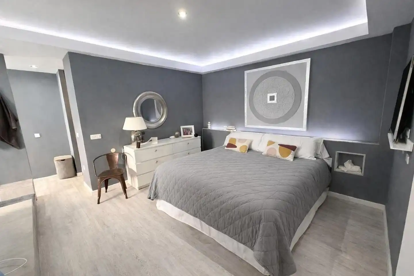 Bedroom of Flat for sale in Santa Cruz de Tenerife  with Air Conditioner