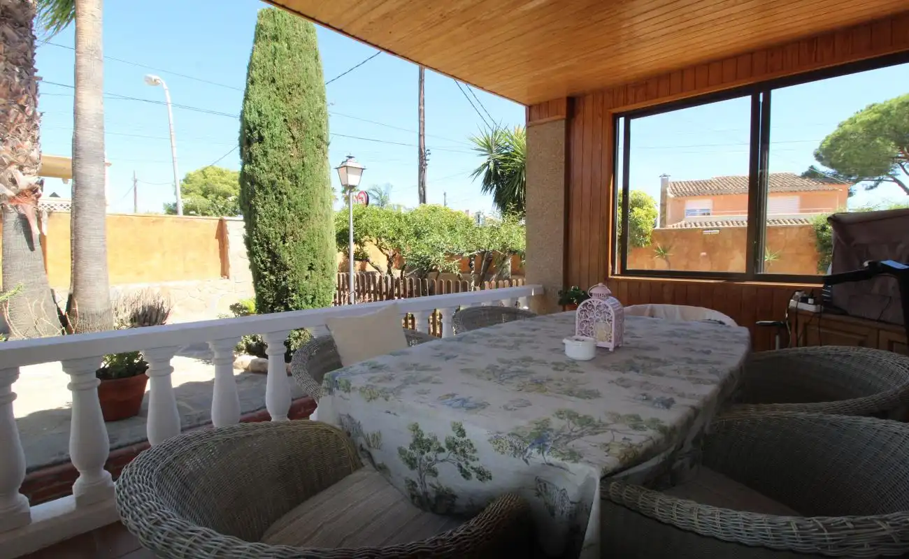 Terrassa de Casa o xalet en venda en L'Eliana amb Aire condicionat, Calefacció i Jardí privat