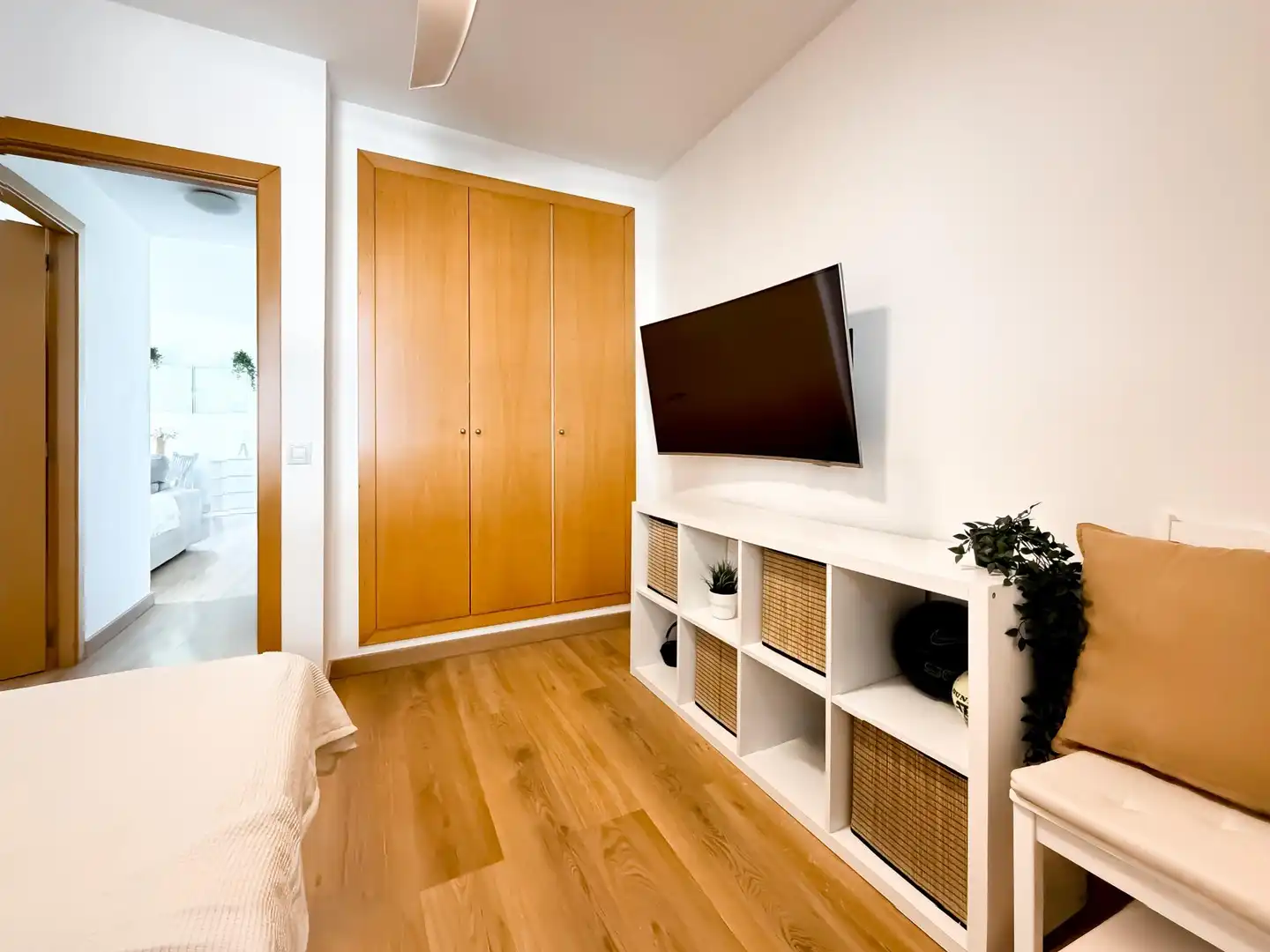 Schlafzimmer von Dachboden zum Verkauf in Museros mit Klimaanlage, Terrasse und Abstellraum