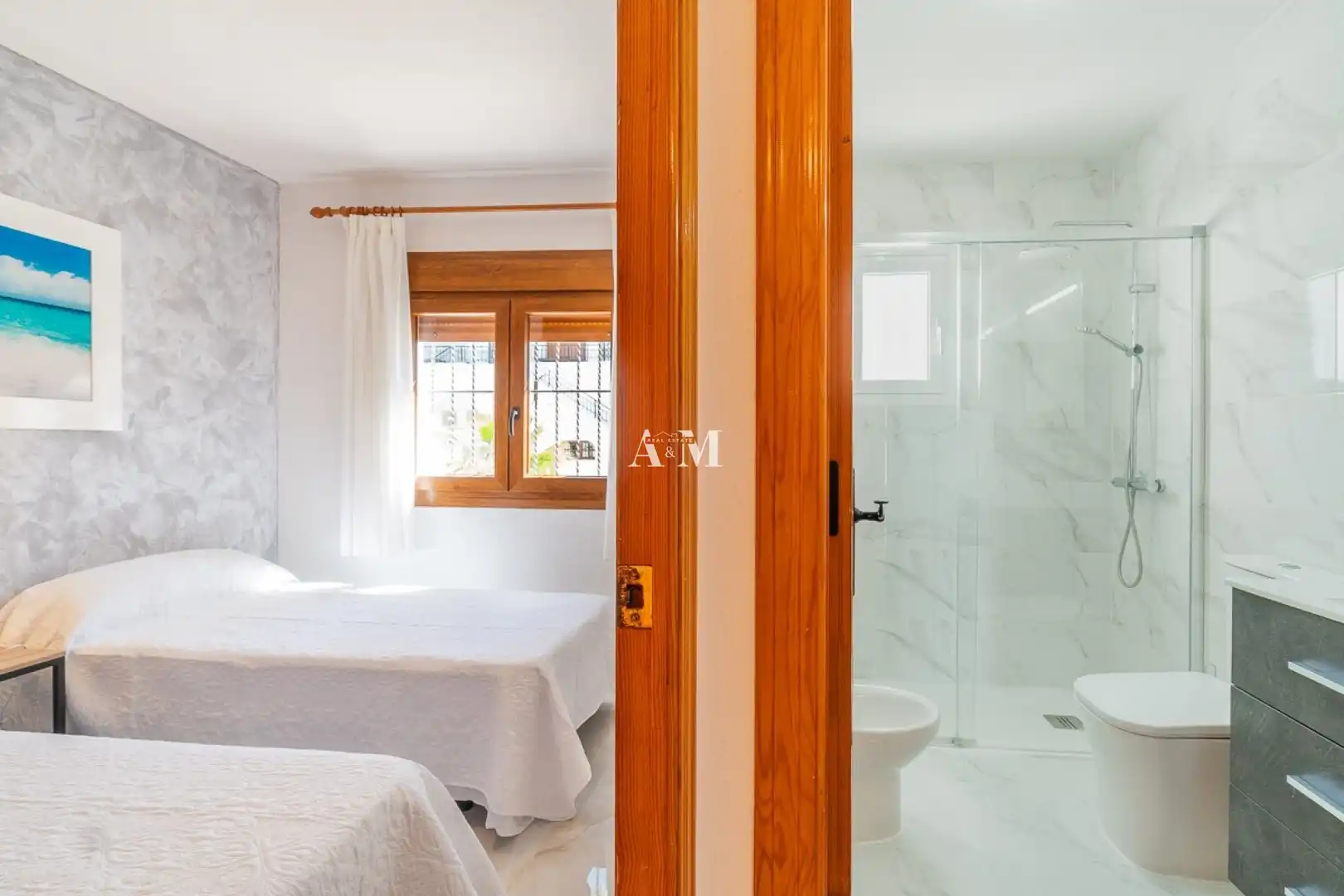 Bathroom of Houses for rent in Orihuela  with Air Conditioner, Private garden and Terrace