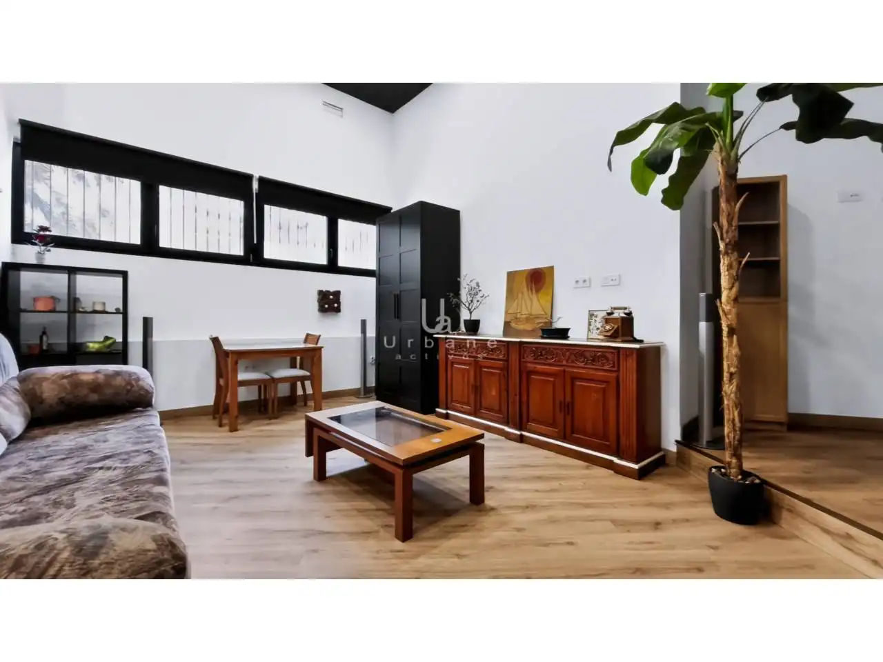 Living room of Flat for sale in Murcia  with Air Conditioner and Furnished