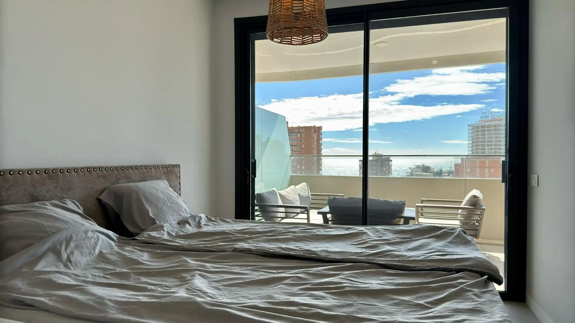 Bedroom of Flat for sale in Finestrat  with Air Conditioner, Heating and Terrace