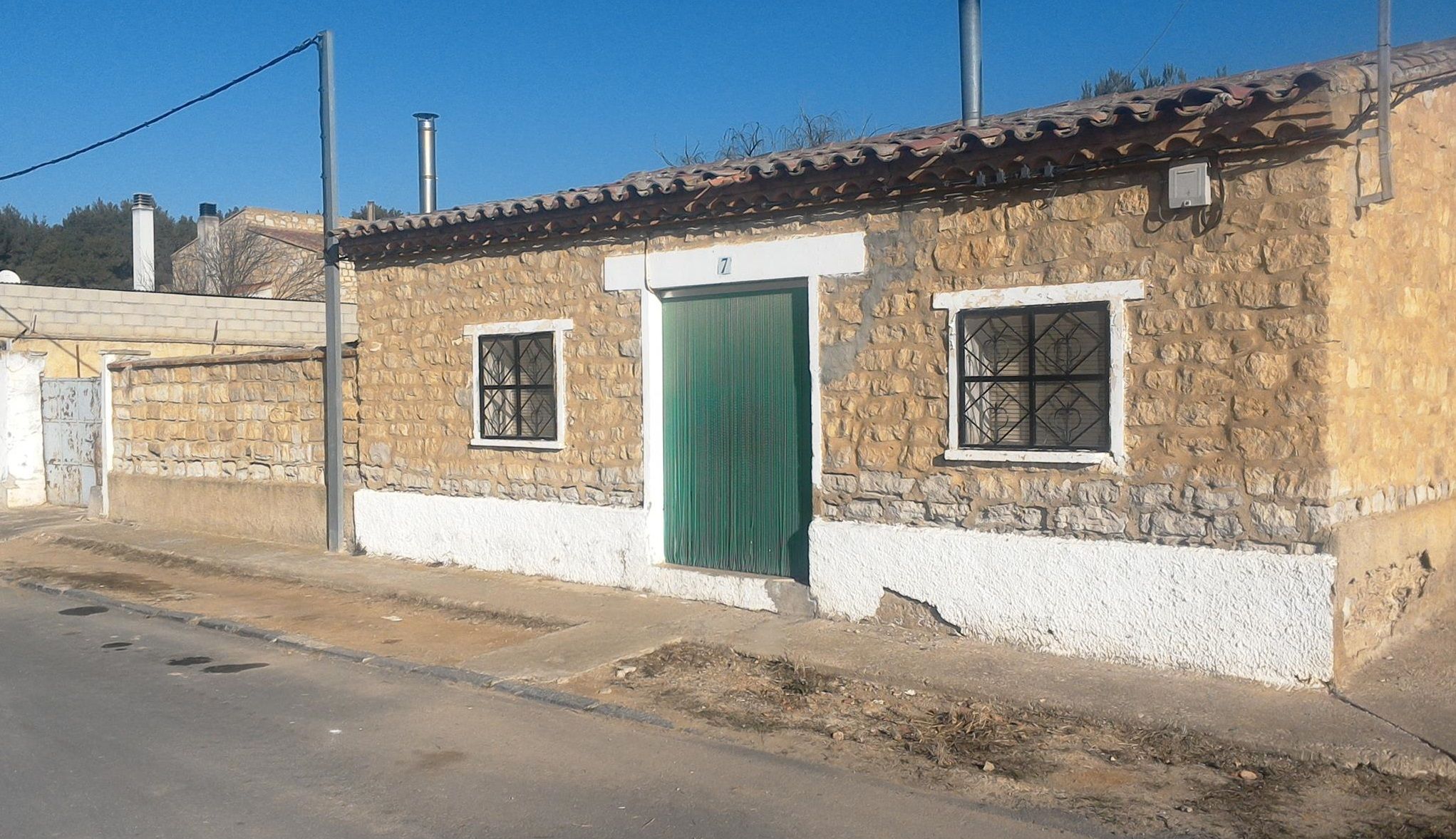 Exterior view of House or chalet for sale in Grañén