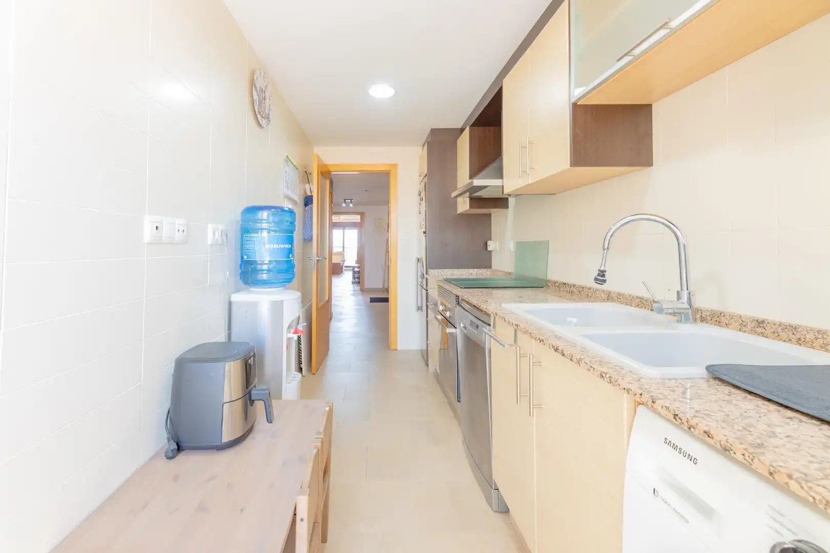 Cocina de Piso de alquiler en Catarroja con Aire acondicionado, Calefacción y Amueblado