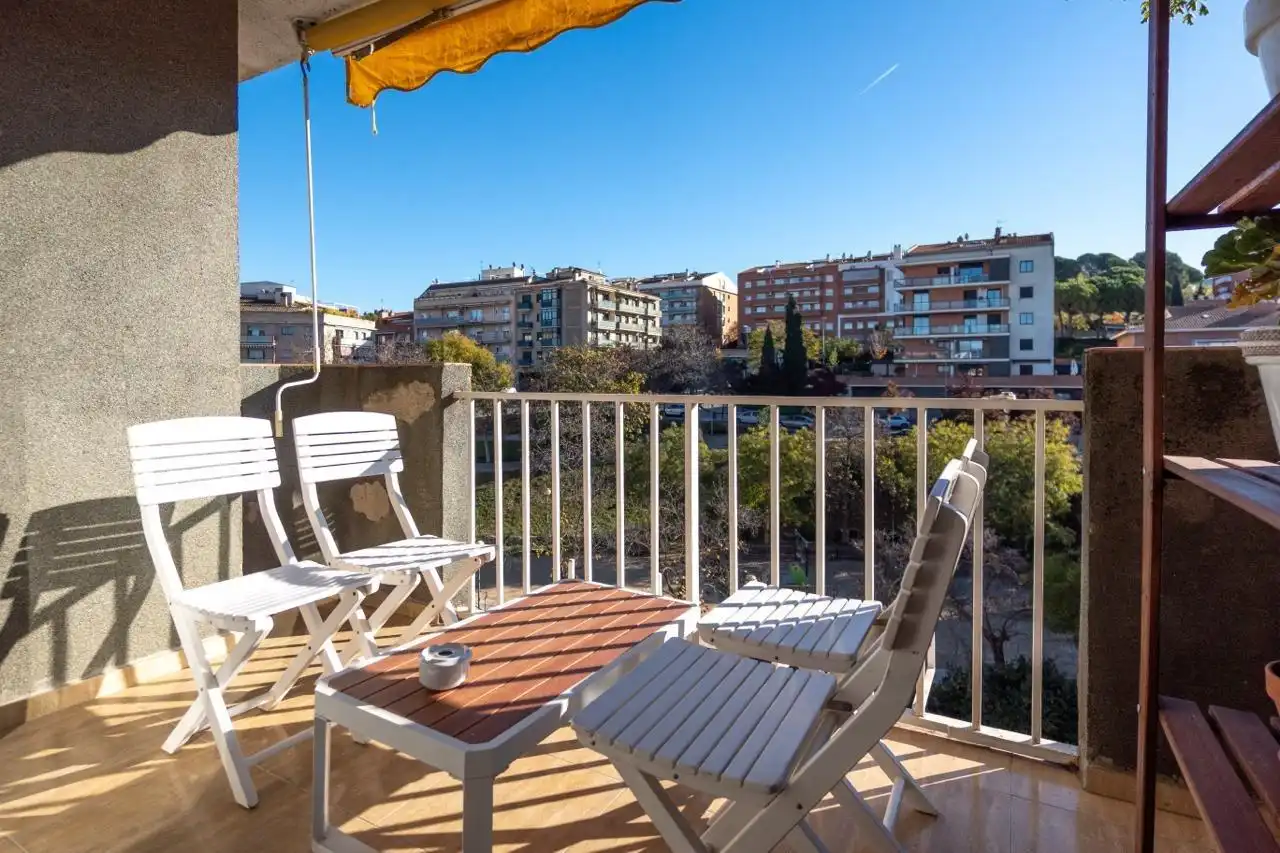 Terraza de Piso de alquiler en Granollers con Terraza y Balcón