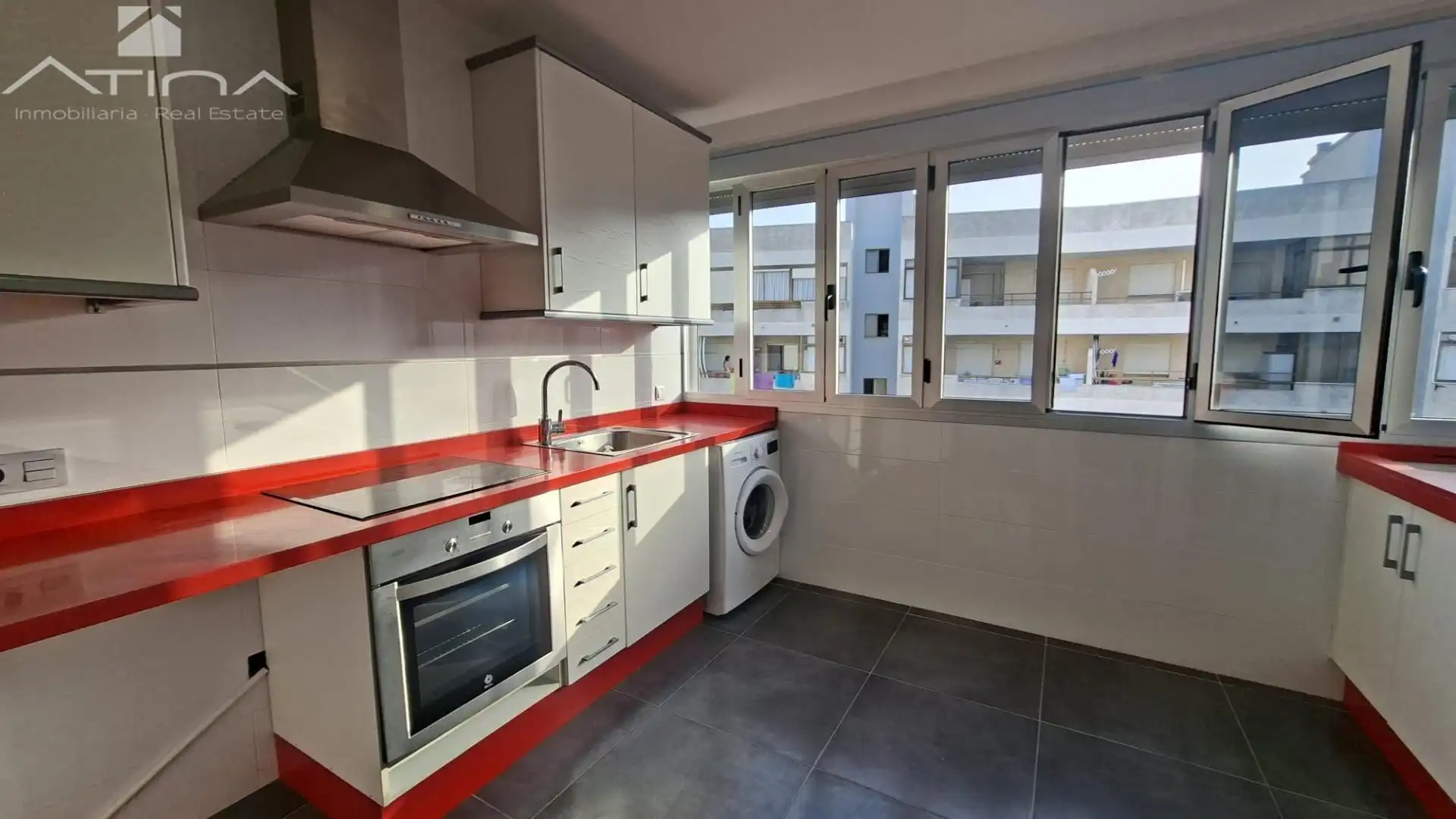 Cocina de Apartamento en venta en Daimús con Aire acondicionado, Calefacción y Balcón