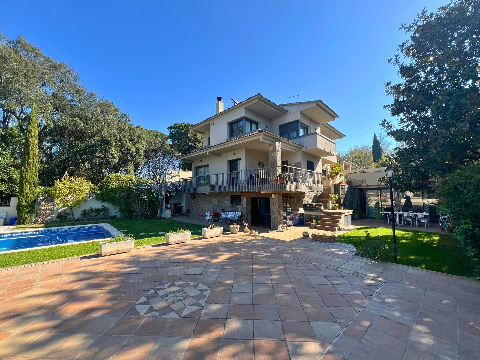 Garden of House or chalet for sale in Fornells de la Selva  with Air Conditioner, Heating and Terrace