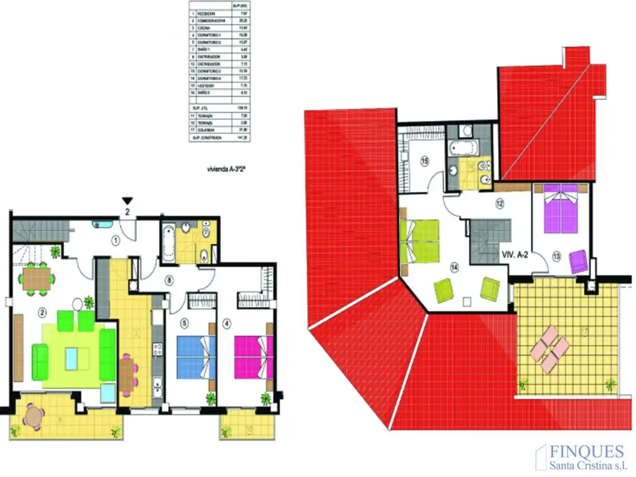 Dúplex en venda en Santa Cristina d'Aro amb Aire condicionat, Calefacció i Parquet