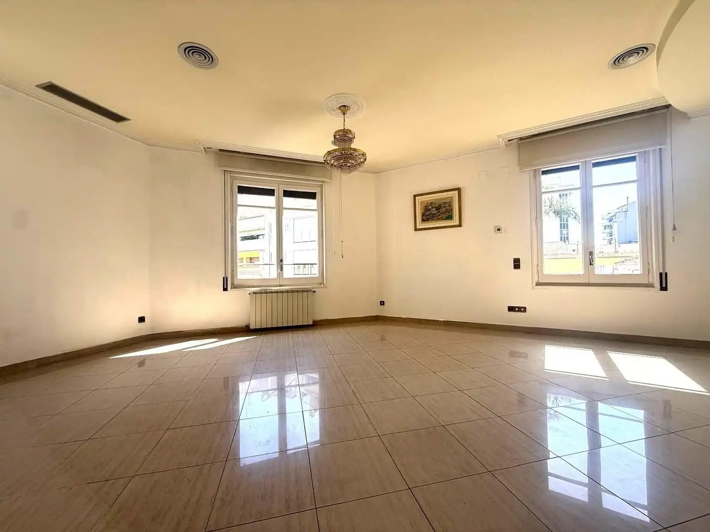 Sala d'estar de Àtic en venda en Granollers amb Aire condicionat, Calefacció i Terrassa