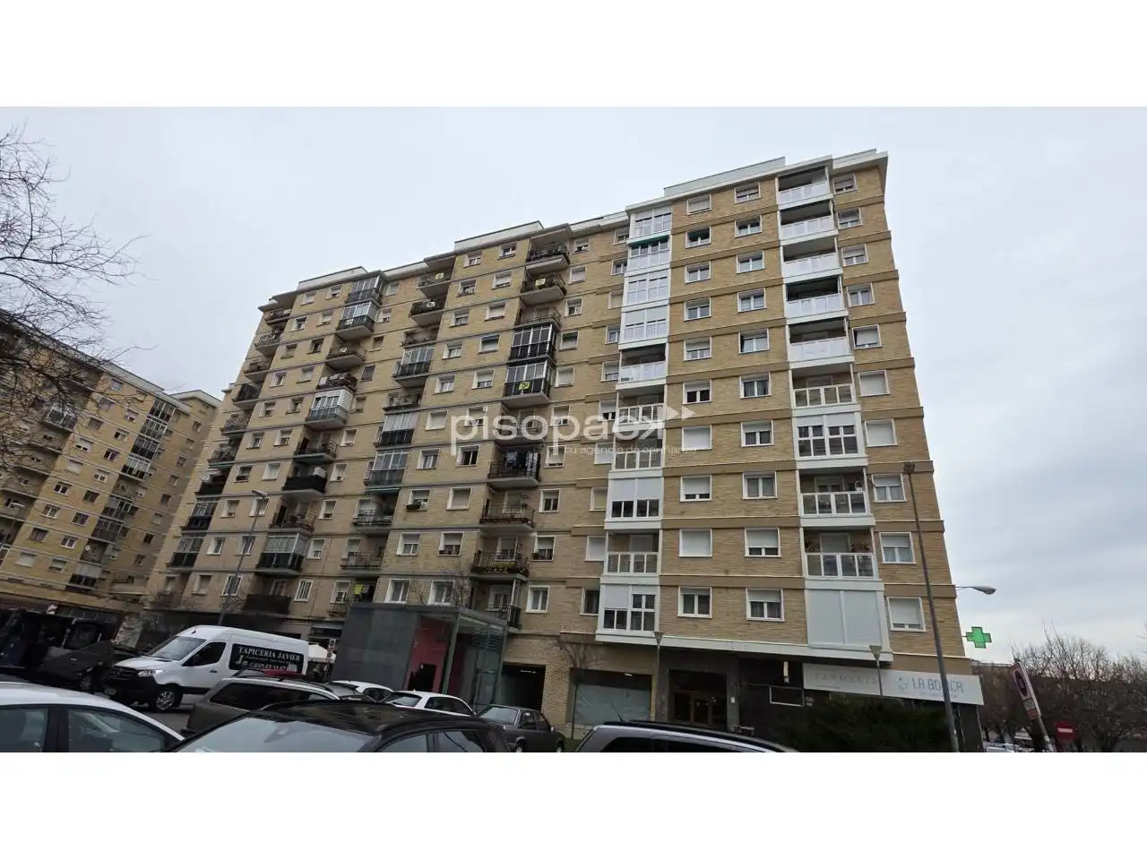 Exterior view of Flat for sale in  Pamplona / Iruña  with Heating, Parquet flooring and Balcony