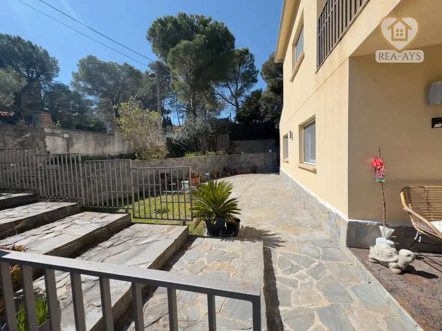 Jardí de Casa o xalet en venda en Mediona amb Calefacció, Jardí privat i Terrassa
