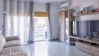 Living room of Flat for sale in Premià de Dalt  with Air Conditioner, Heating and Balcony