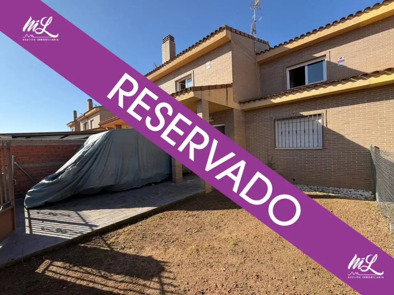 Jardín de Casa adosada en venta en Nambroca con Calefacción y Jardín privado