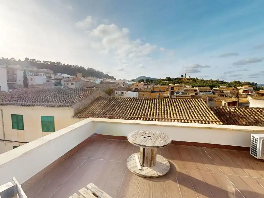 Vista exterior de Casa adosada en venda en Son Servera amb Aire condicionat, Piscina i Balcó