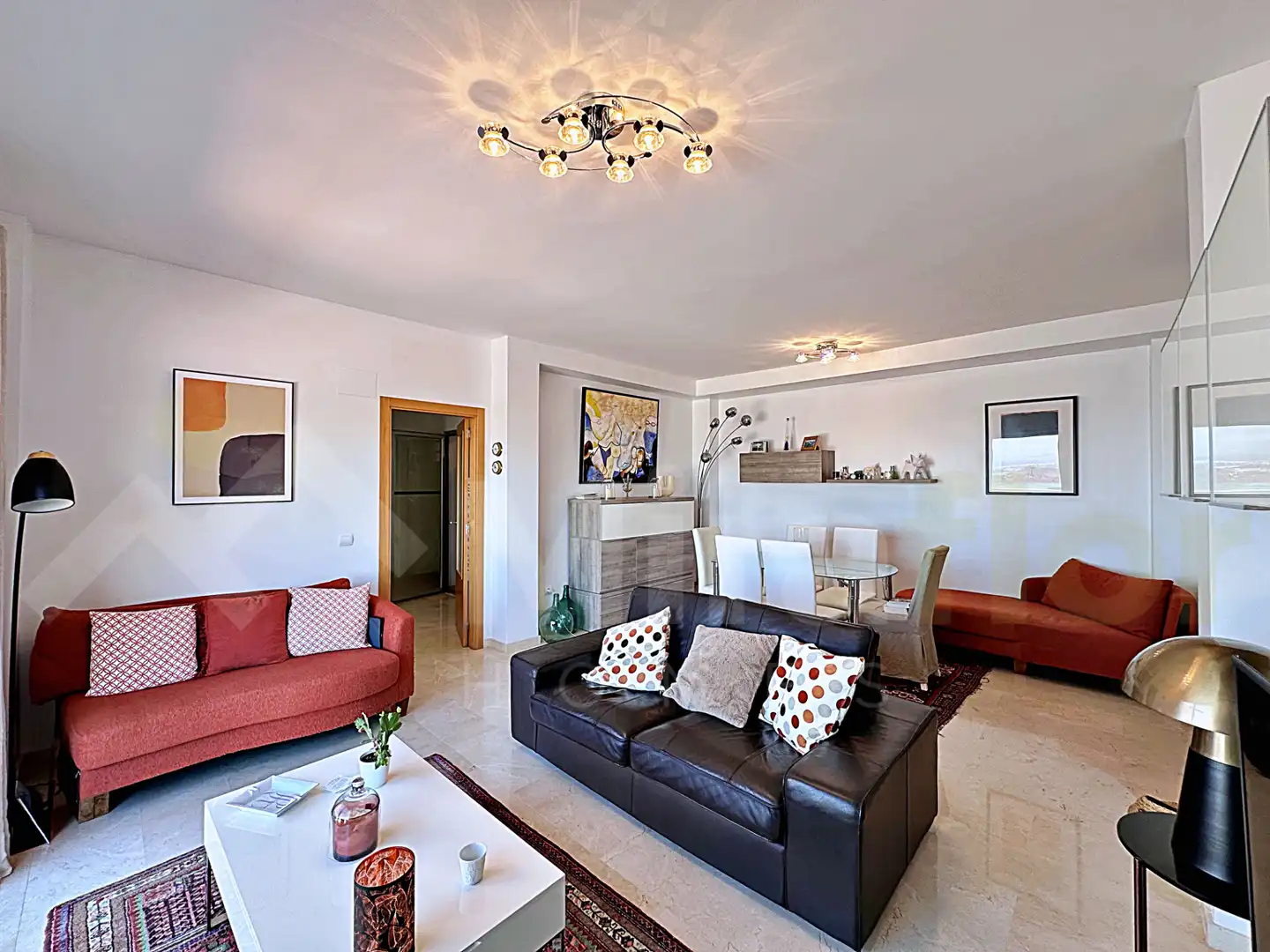 Sala de estar de Apartamento en venta en Pego con Aire acondicionado, Calefacción y Terraza