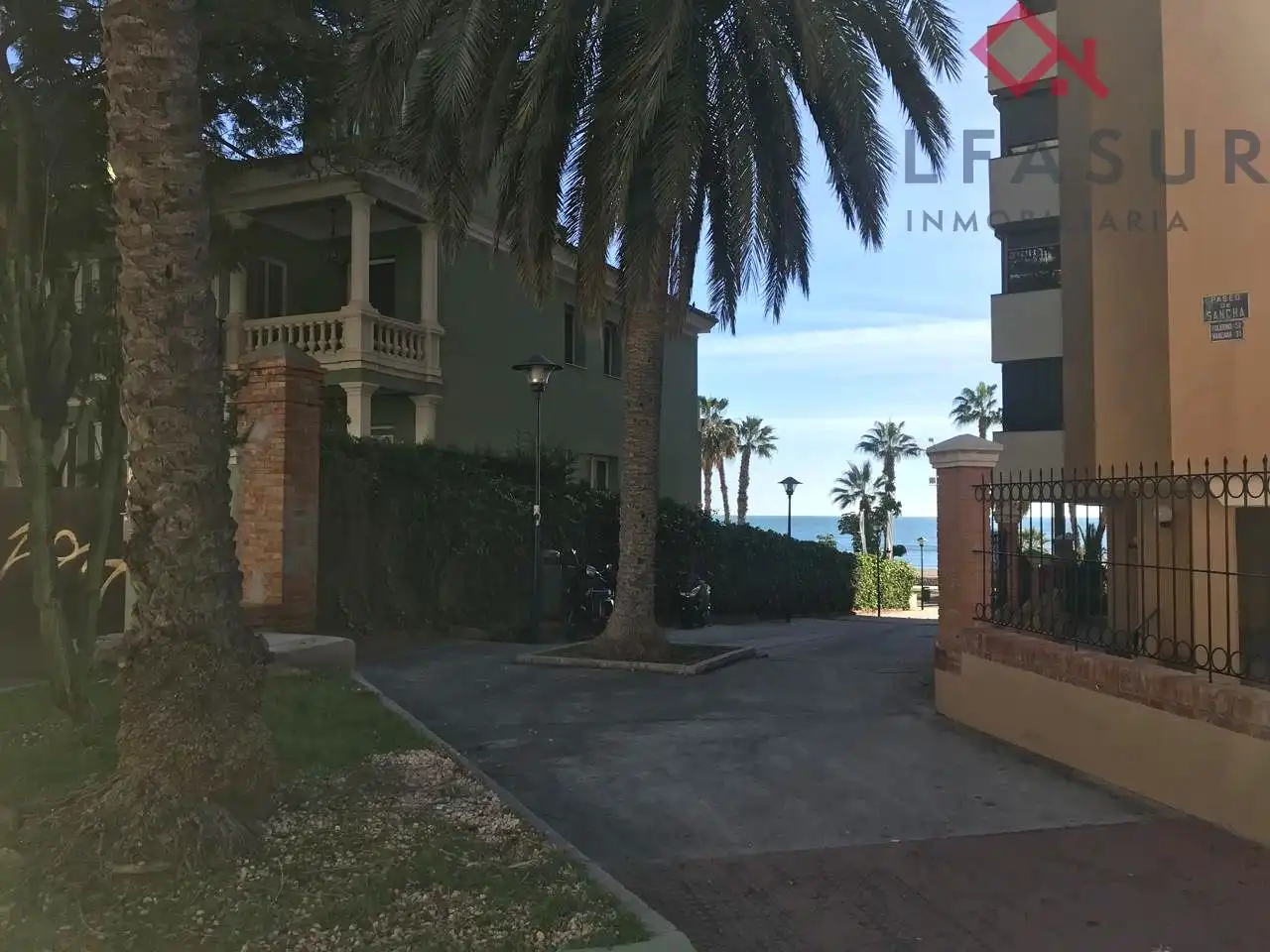 Vista exterior de Piso de alquiler en Málaga con Aire acondicionado y Parquet