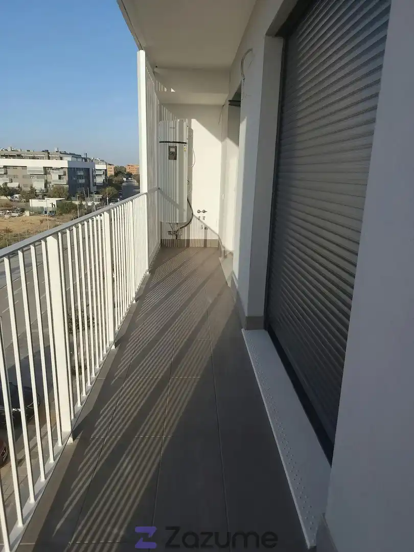 Balcony of Flat for rent in Nuevo Bulevar