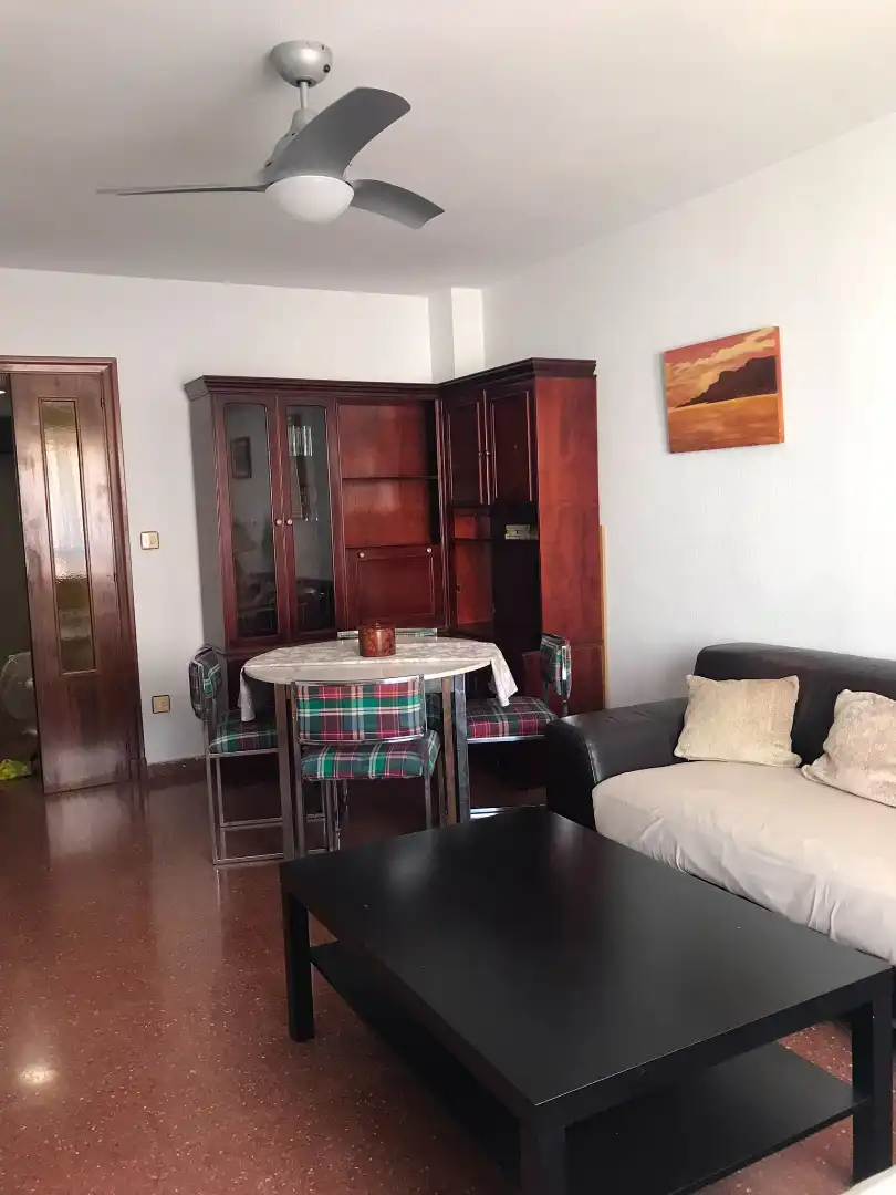 Sala d'estar de Pis de lloguer en Zaragoza amb Calefacció, Moblat i Forn