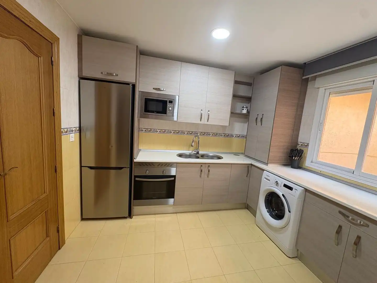 Kitchen of Flat for rent in Las Gabias  with Furnished and Balcony