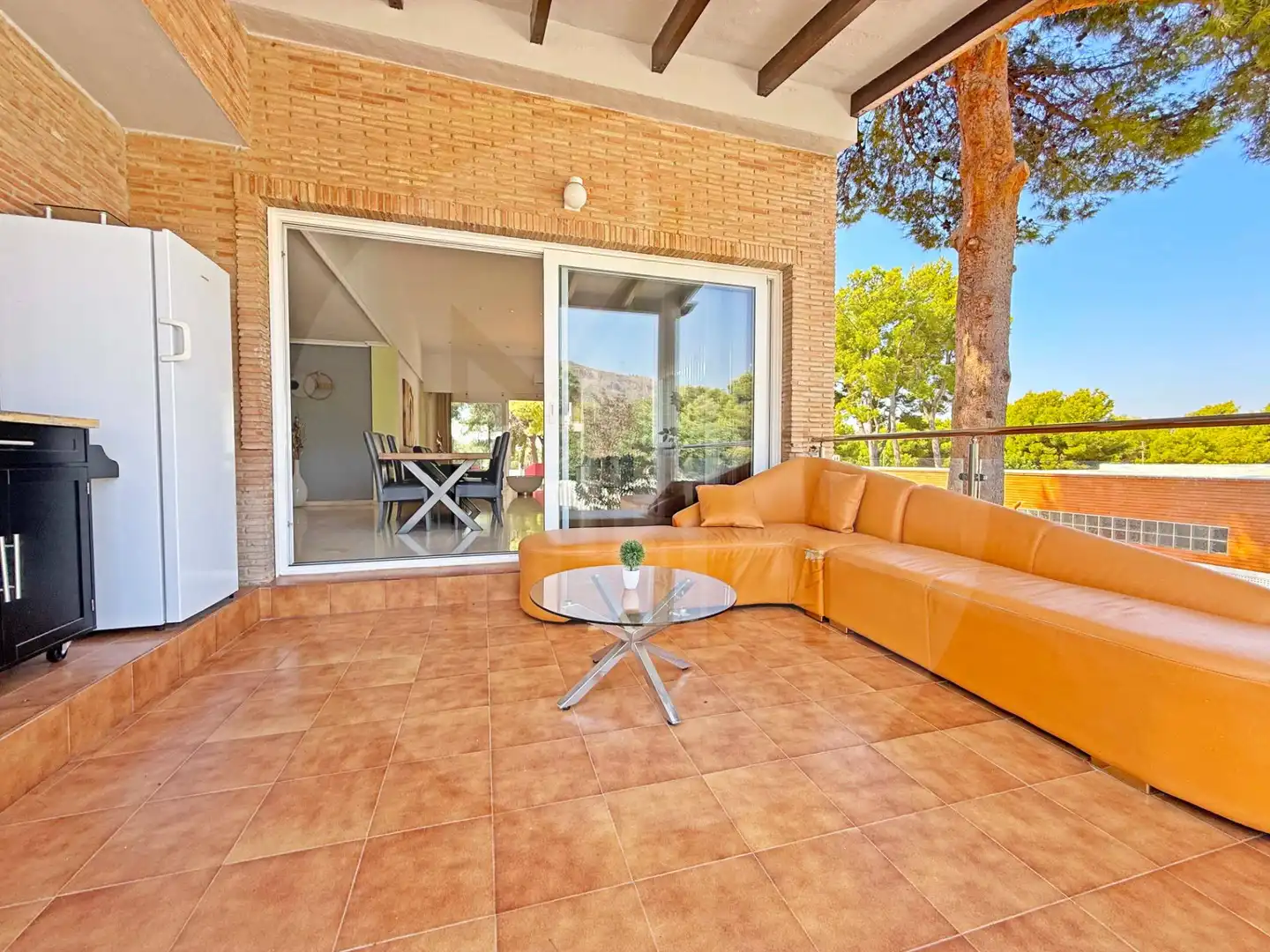 Terrassa de Casa o xalet de lloguer en Puçol amb Aire condicionat, Calefacció i Jardí privat