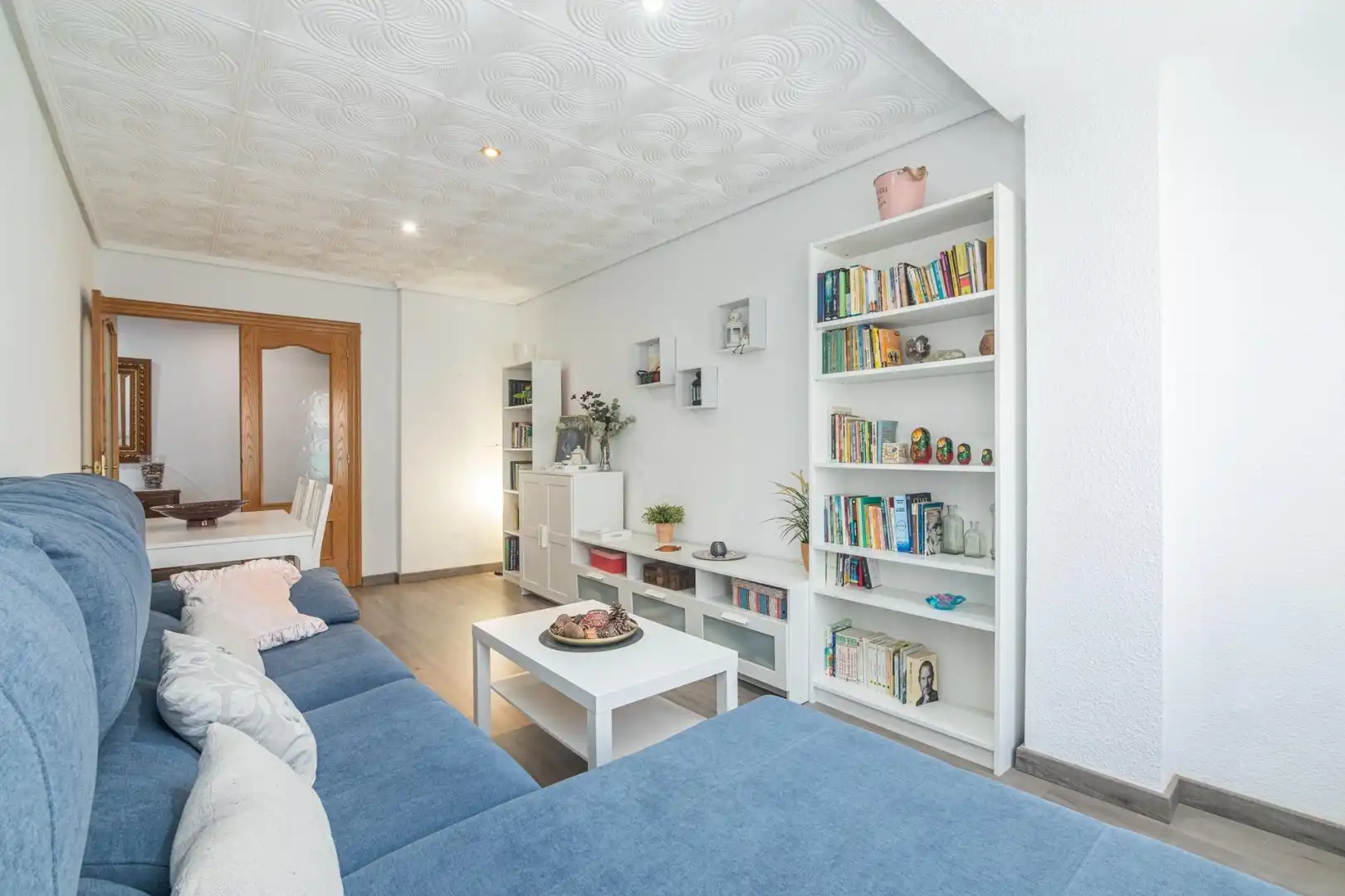 Sala de estar de Piso en venta en Elche / Elx con Aire acondicionado y Balcón