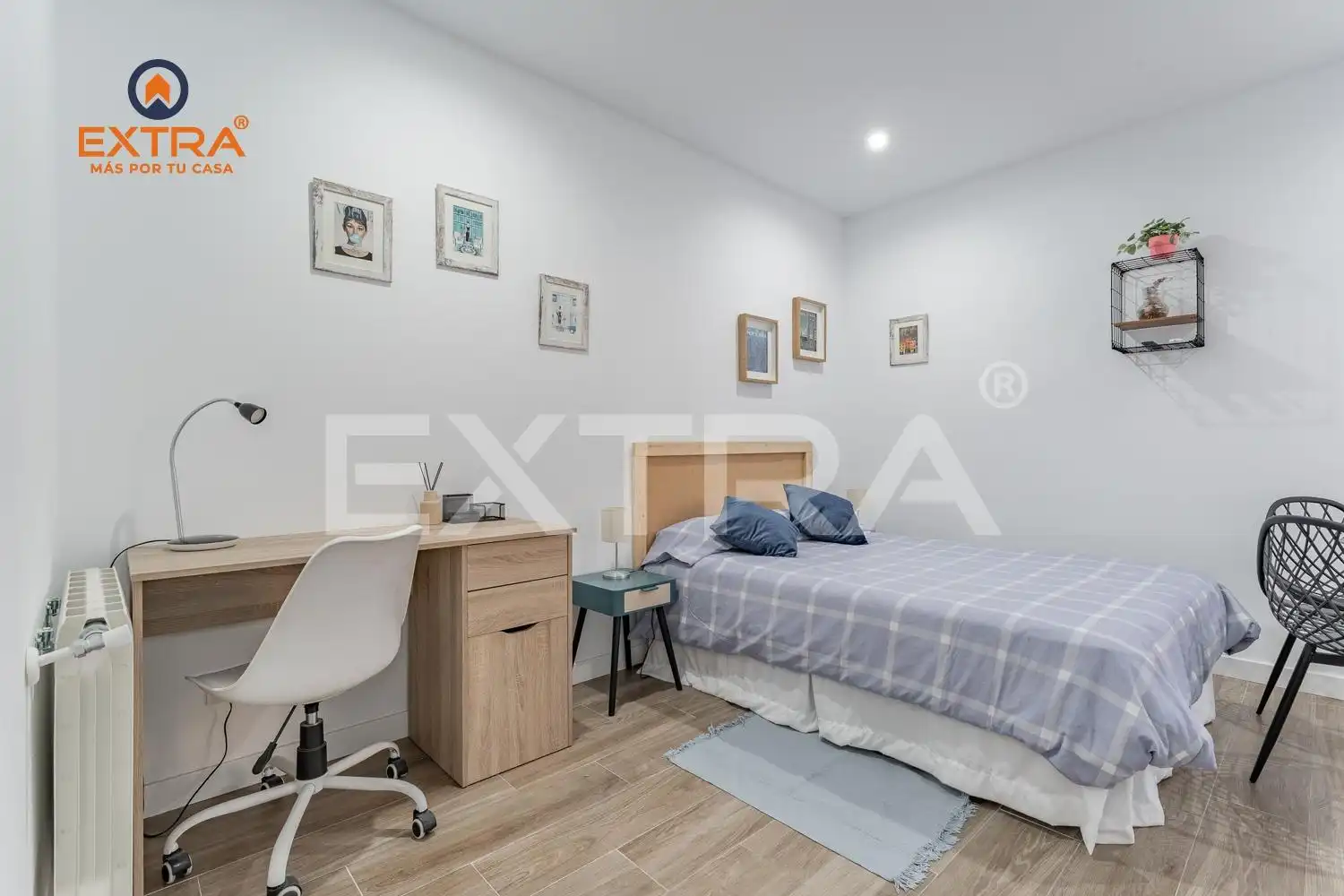 Schlafzimmer von Wohnung zum Verkauf in Madrid mit Klimaanlage, Heizung und Abstellraum