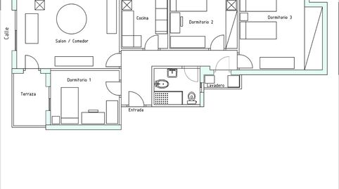 Foto 3 de Piso en venta en Calle Agustina de Aragón, 3, Santa Marina, Badajoz Capital