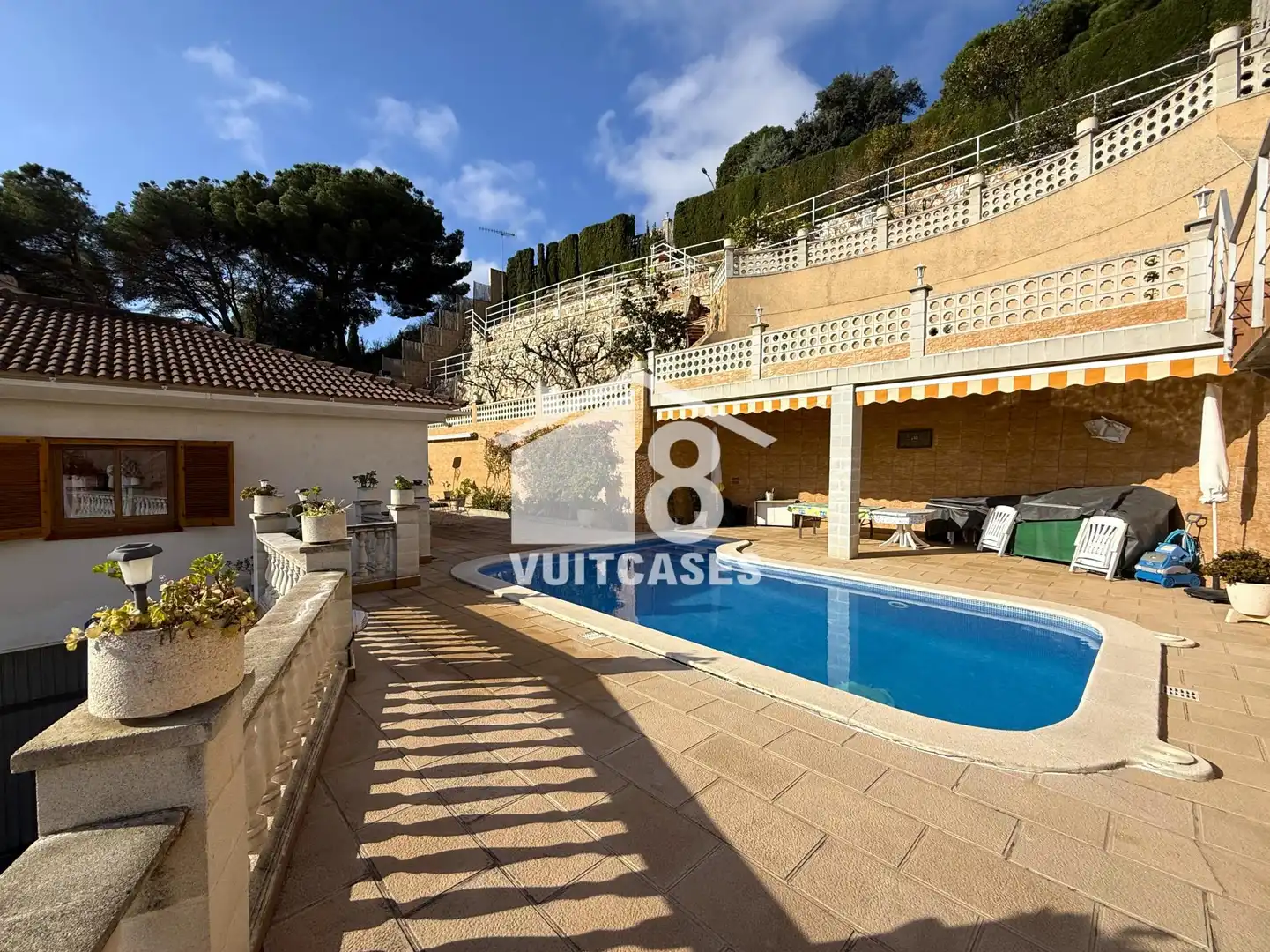 Vista exterior de Casa o xalet en venda en Arenys de Munt amb Calefacció, Terrassa i Traster
