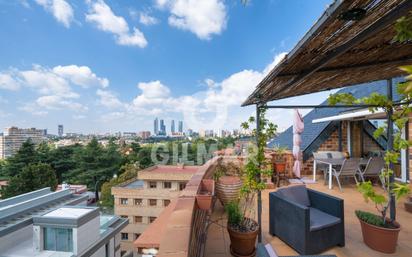 Terrace of Attic for sale in  Madrid Capital  with Air Conditioner, Heating and Terrace