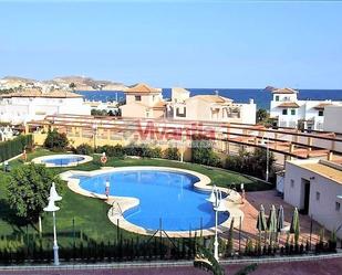 Vista exterior de Dúplex en venda en Pulpí amb Aire condicionat, Terrassa i Piscina