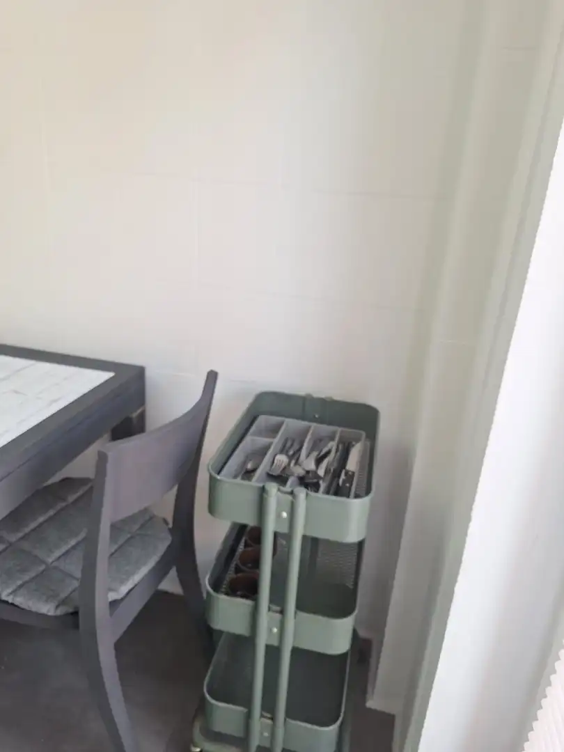 Cuina de Pis de lloguer en Gijón  amb Calefacció, Parquet i Balcó