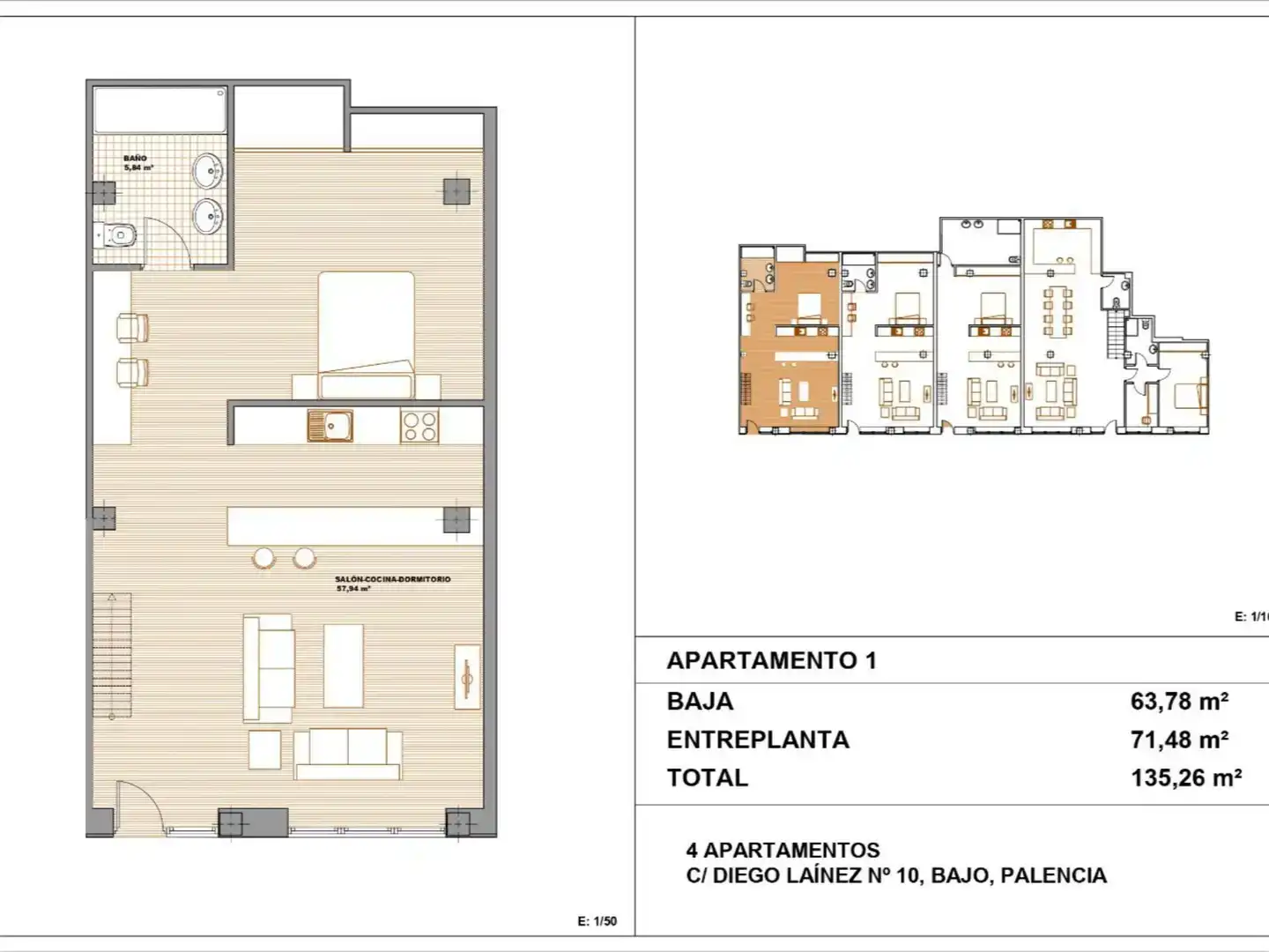 Apartament en venda en Palencia