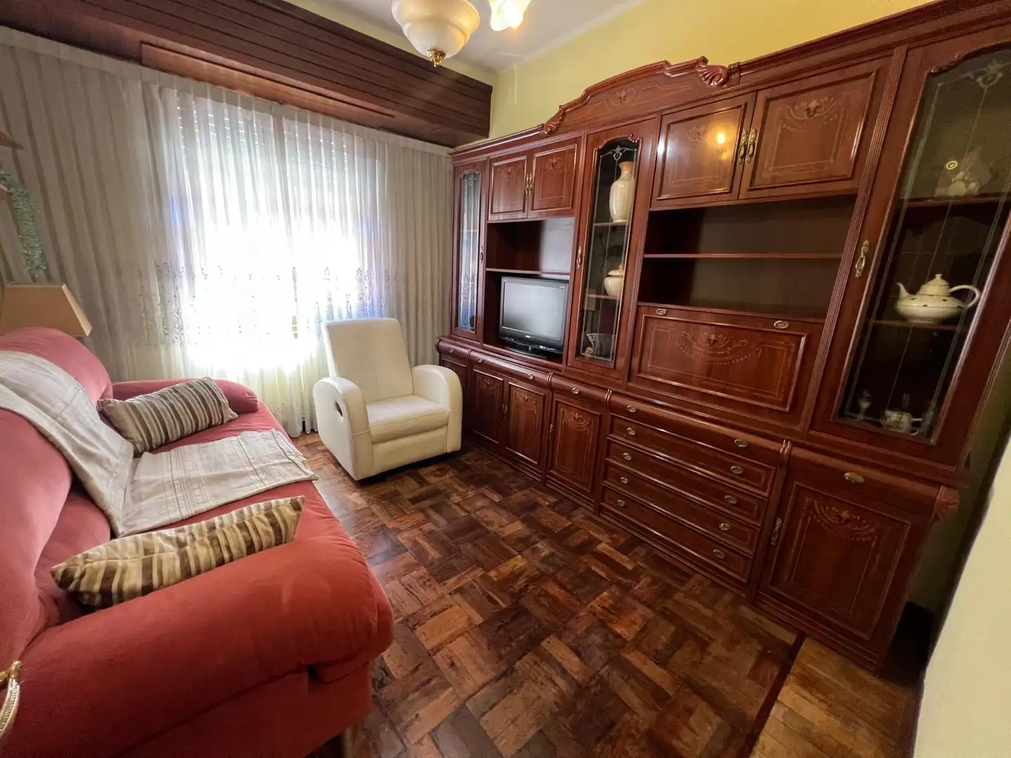Sala de estar de Piso en venta en Bilbao  con Calefacción