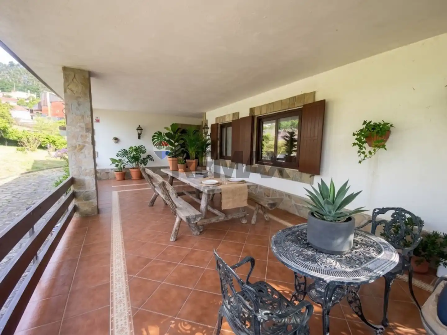 Terraza de Casa o chalet en venta en Ames con Calefacción, Jardín privado y Terraza