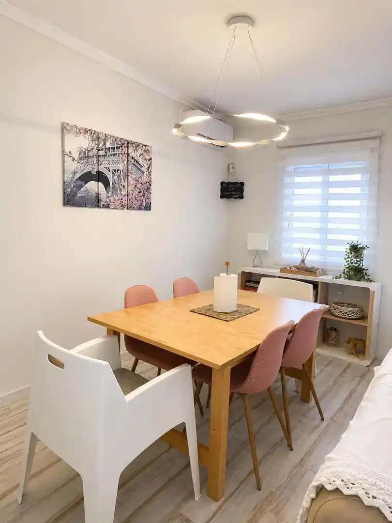 Comedor de Apartamento de alquiler en Sueca con Aire acondicionado, Amueblado y Balcón
