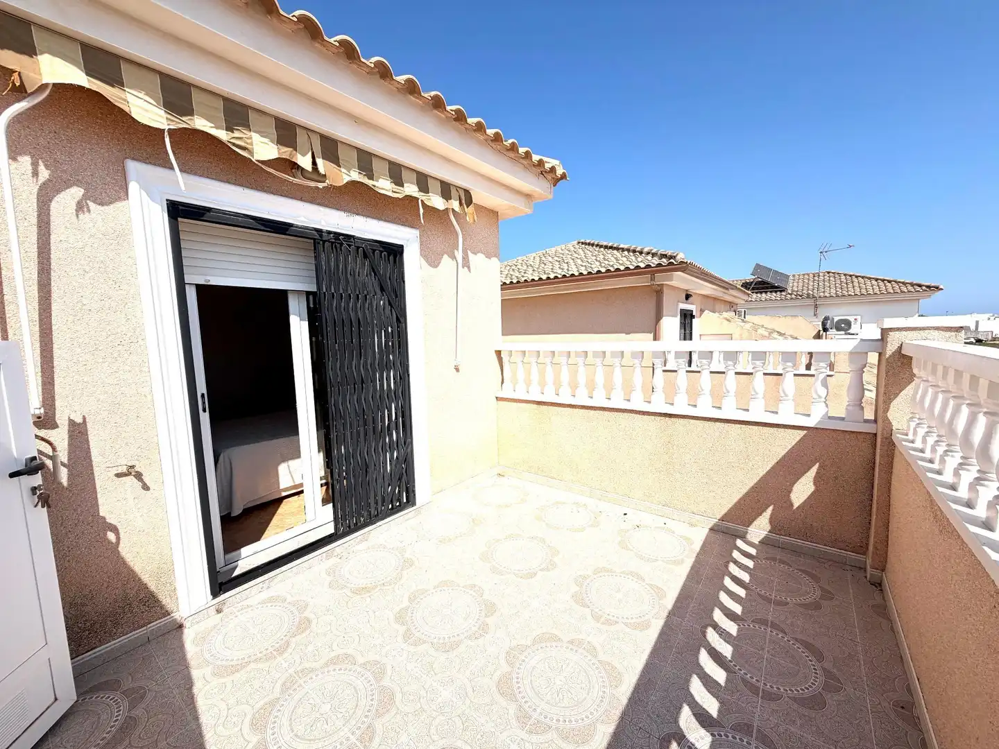 Terrace of Duplexes for sale in San Javier  with Air Conditioner, Private garden and Storage room