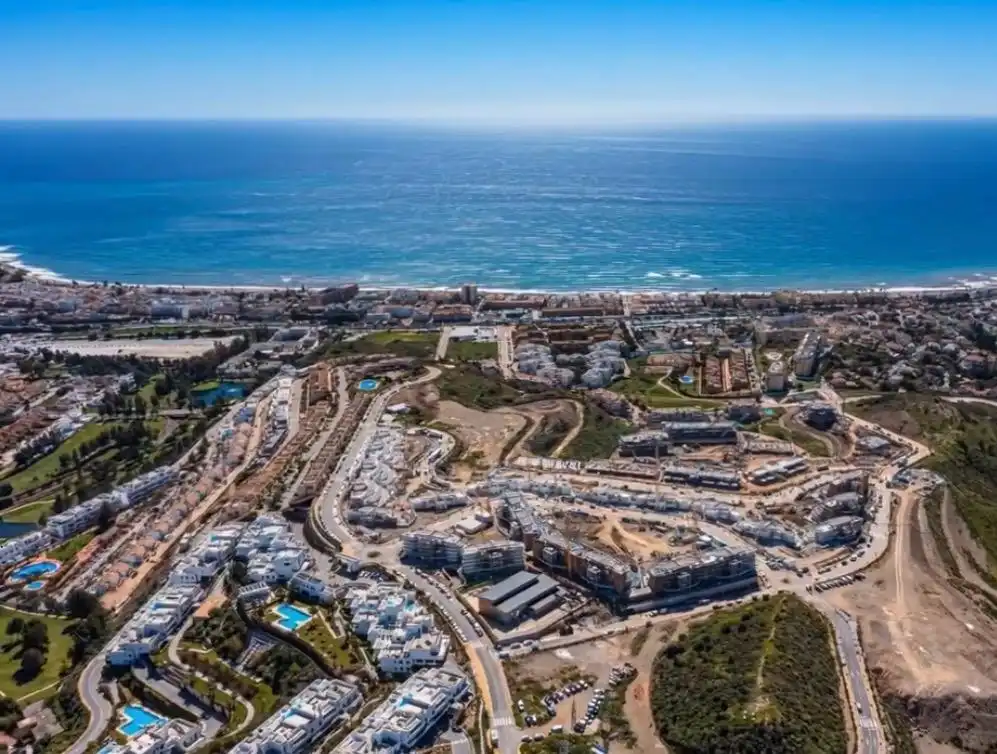 Vista exterior de Apartamento en venta en Mijas con Aire acondicionado, Calefacción y Terraza