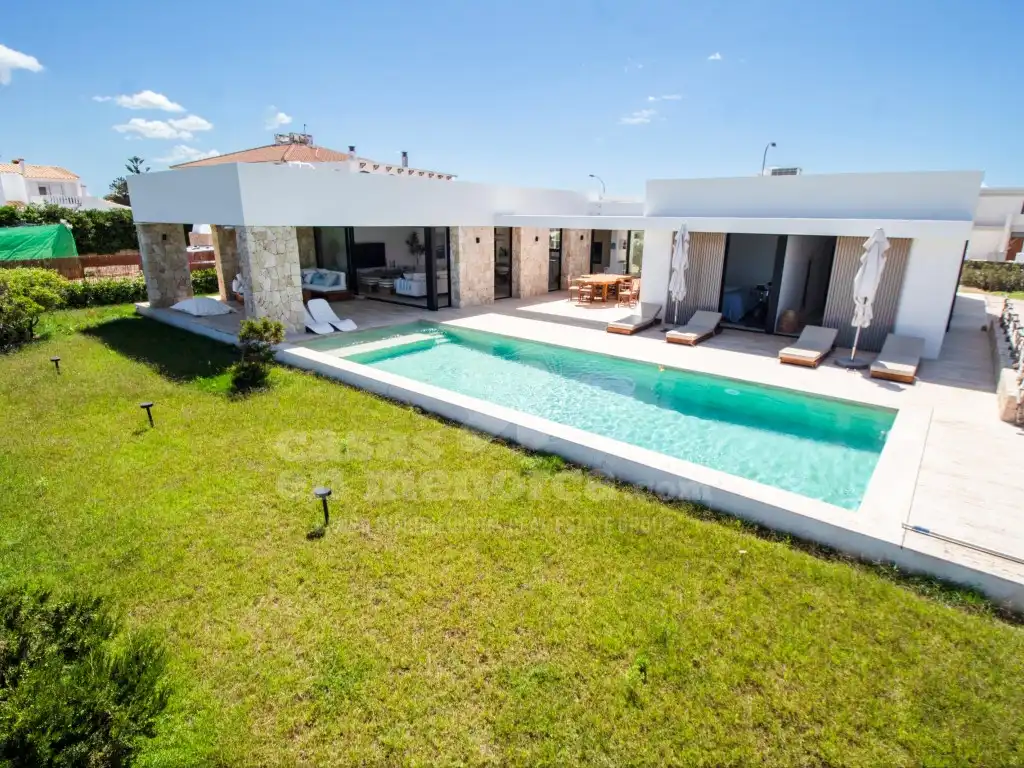 Exterior view of Houses for sale in Ciutadella de Menorca  with Air Conditioner, Private garden and Terrace