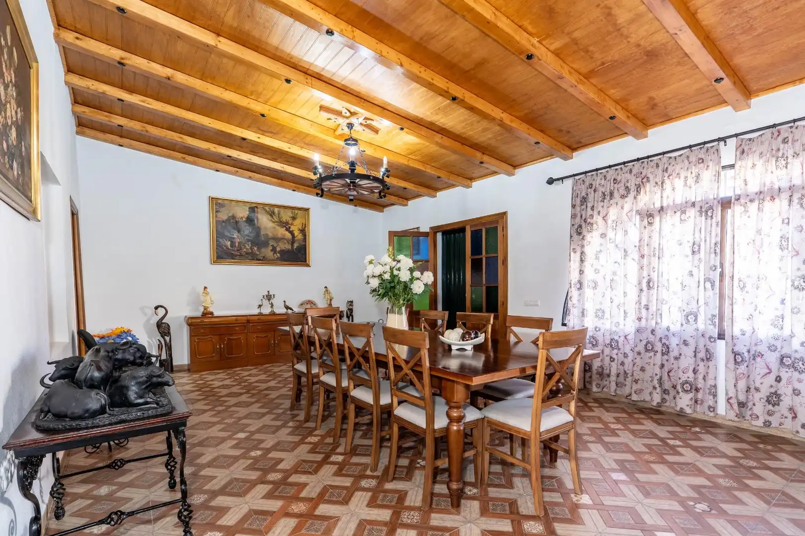 Comedor de Casa o chalet en venta en El Garrobo con Aire acondicionado, Calefacción y Jardín privado