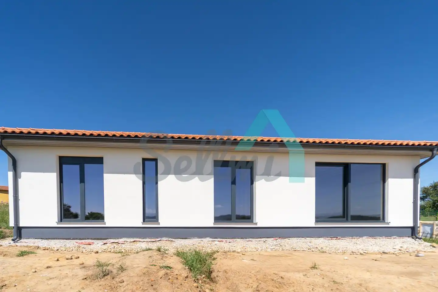 Vista exterior de Casa o xalet en venda en Siero amb Calefacció, Jardí privat i Terrassa