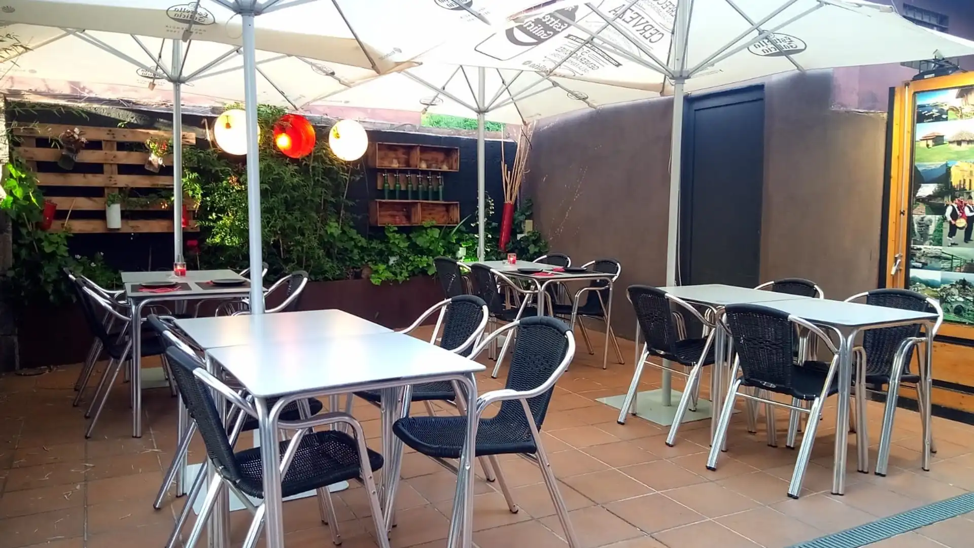 Terraza de Local de alquiler en Olot con Aire acondicionado