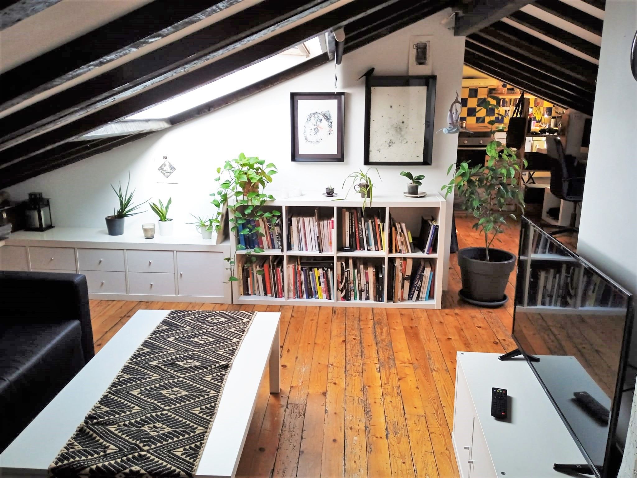 Sala d'estar de Àtic en venda en Bilbao 