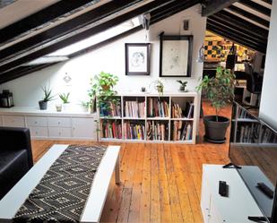 Living room of Attic for sale in Bilbao 